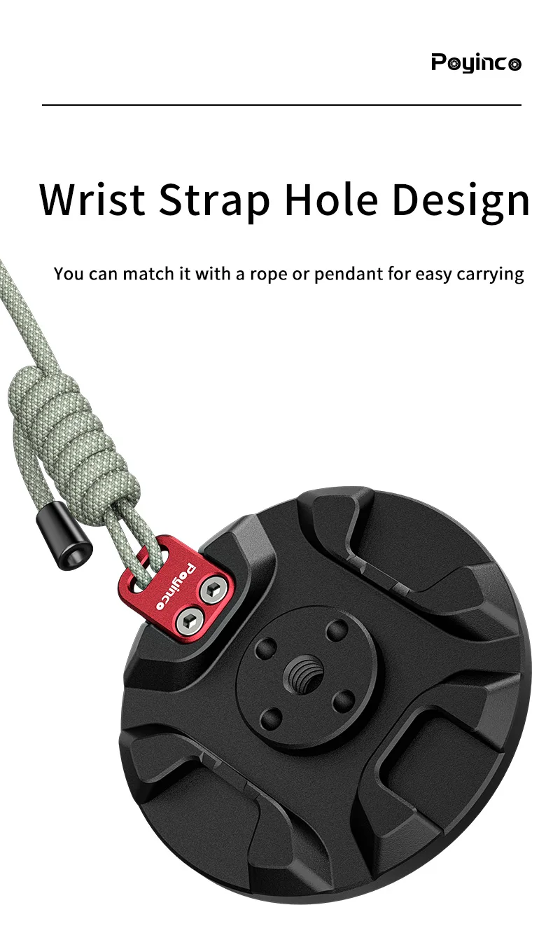 Magnetic Phone Tripod Mount Adapter with Magnetic Ring & 1/4" Screw Hole for Ball Head / Tripod / Microphone / Monopod factory