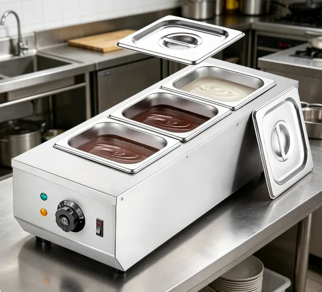 TEBAK Constant-temperature Commercial Chocolate Melting Oven |  Effortlessly Creating Smooth Liquid Chocolate