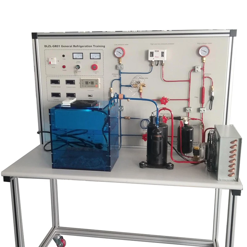 Refrigeration Cycle Engineer Training System HVAC Teaching Equipment Didactic Training Equipment TVET