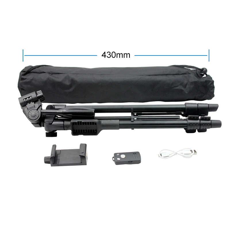 Профессиональный штатив для фотокамеры Портативный штатив для телефона с зажимом для телефона дистанционное управление штатив для селфи