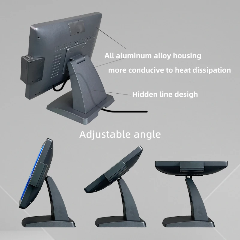 1803C 15 Inch True Flat Capacitive Touch Screen POS System
