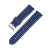 blue band white thread