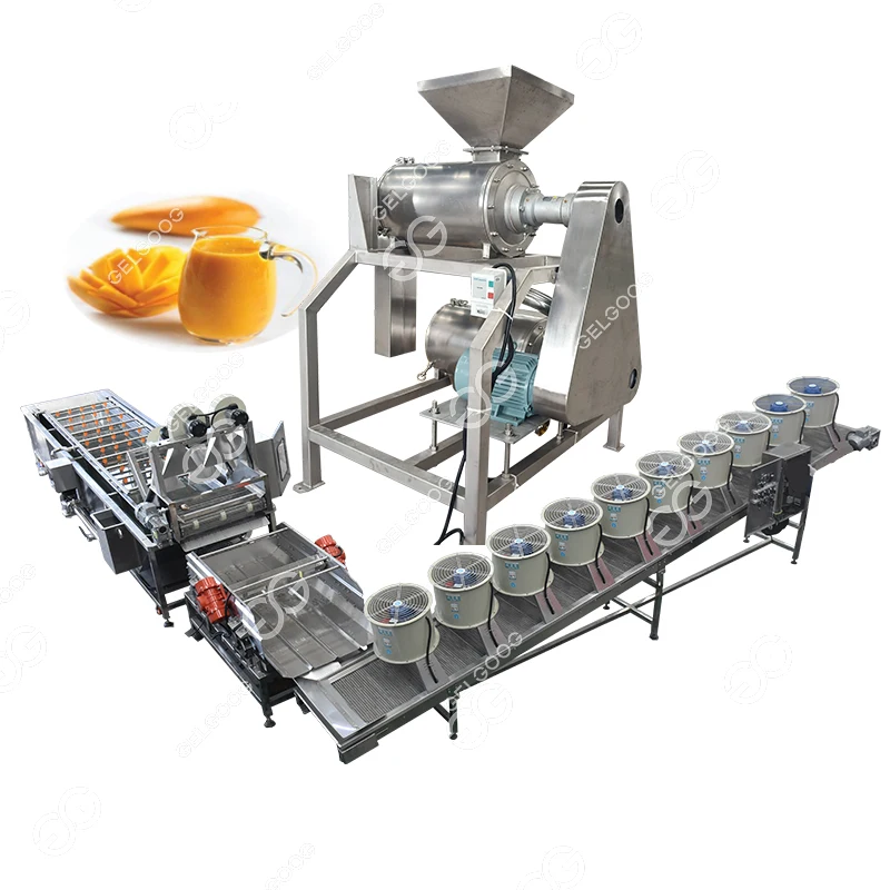 High Efficiency Automatic Mango Jam Juice Making Machine Small Scale PLC Engine Motor Core Components for Mango Processing Plant