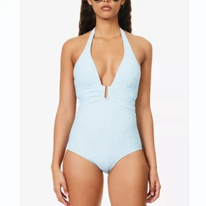 Bikini Swimsuit Manufacturer Women Custom Stretch-recycled Polyamide Swimsuit Slim Fit Beachwear Sexy Bathing Suit 1pc Swimwear