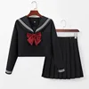 Black long sleeve Japanese School Uniform