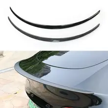 Accessories Decoration Performance Carbon Fiber Spoiler For Tesla Model 3 Rear Spoiler Tail Wing Back