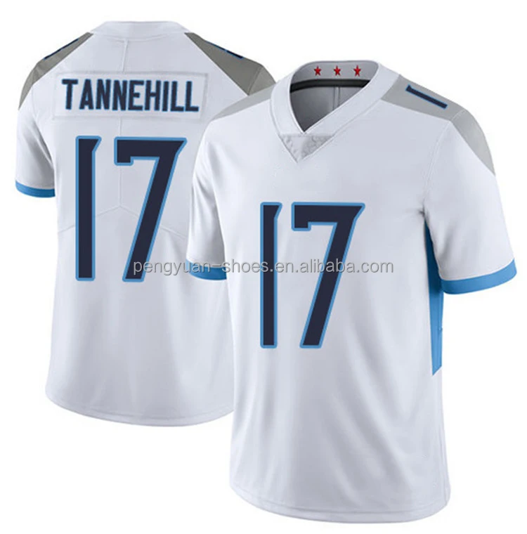 Wholesale Best Quality #2 Julio Jones #11 A.J. AJ Brown #17 Ryan Tannehill  #22 Derrick Henry Stitched American Football Jersey From m.