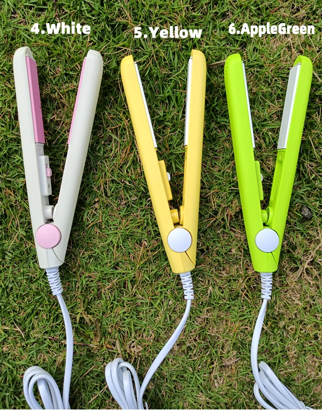 3 In 1 Hair Iron High Quality Flat Iron Straightening Hot Comb Mini