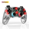 Transparent White-Red