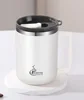 Beige 304-single cup push lid