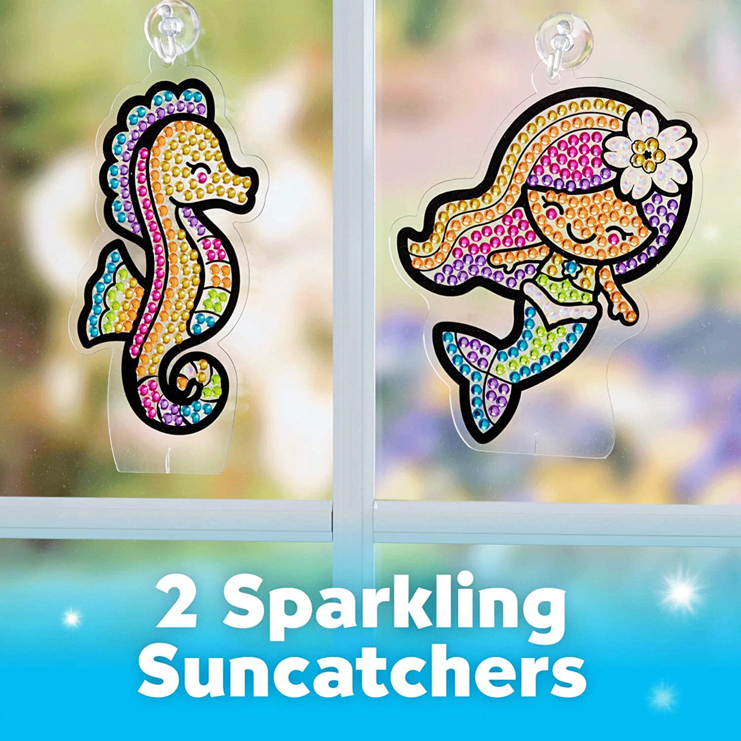 Svance 5D Diamond Art for Kids - 30Pcs Mermaid Diamond Painting