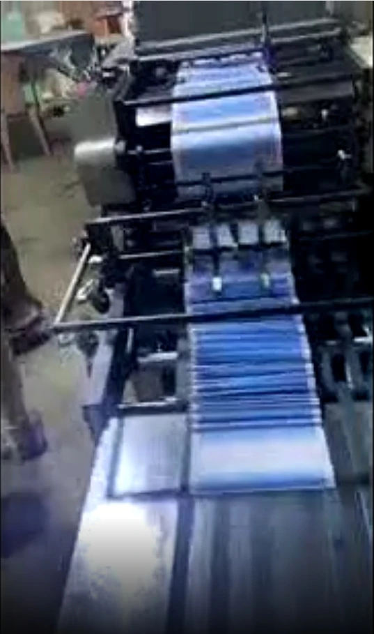 Continuous Forms Bill Collator with Numbering Machine/bill Paper Collating and Coding Machine