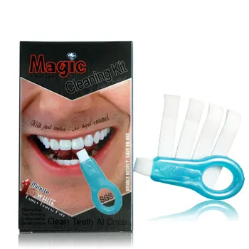 Dental Teeth Plaque Stains Remover - Magic Teeth Cleaning and Whitening Kit No Chemical Magic Teeth Cleaning Kit Patent Product