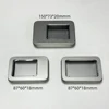 Rectangle windowed tin box
