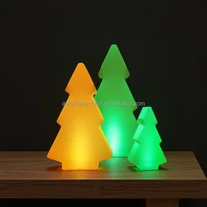 Indoor RGB LED Christmas Tree Lights Remote Control Dimmable AAA Battery Halloween Decorative Motif Light IP65 Landscape