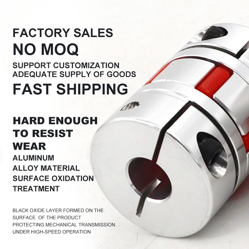 Binhao Large Sizes XL Aluminium Flexible Shaft Coupling Spider Jaw L225 1000 Nm Torque 5000 RPM OEM