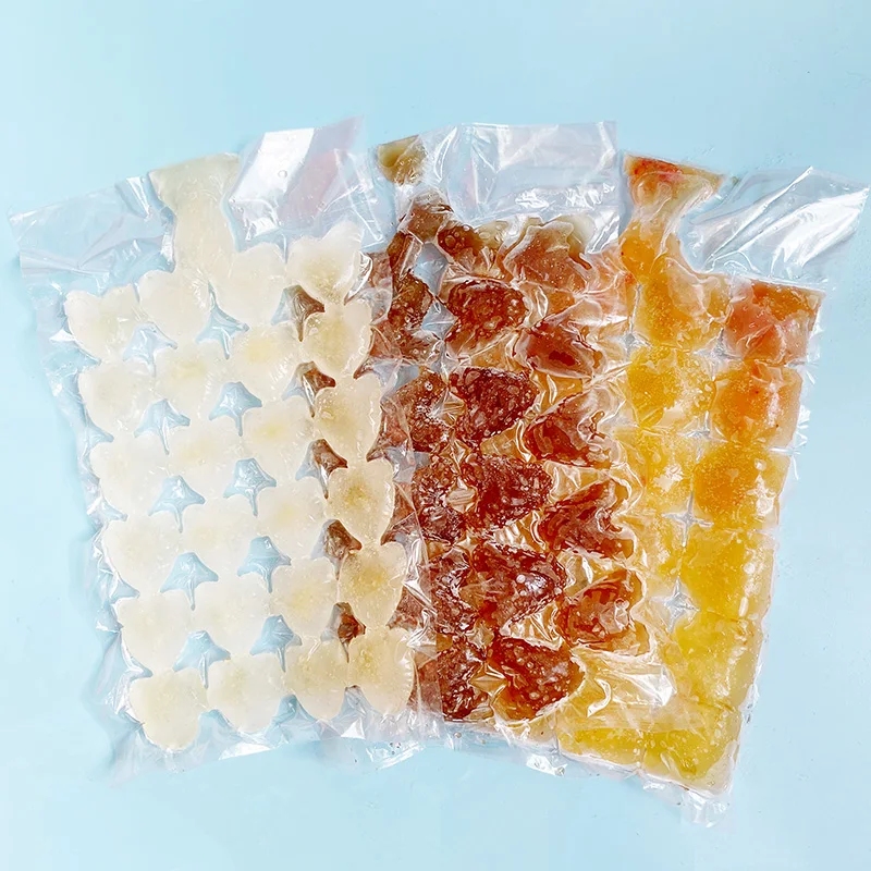 Manufacture LDPE Disposable Household Clear Seal Sealing and DIY Tie Handle  Plastic Ice Cube Bags 24 28 Cubes Freezer Bag - China LDPE Self Seal Ice  Cube Bag, Clear Ice Cube Bags
