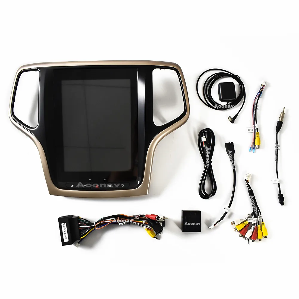 Android Car Radio Tap Recorder GPS Navi for JEEP Grand Cherokee 2014 2015 2016 DSP Head Unit Car Auto Radio Multimedia Player