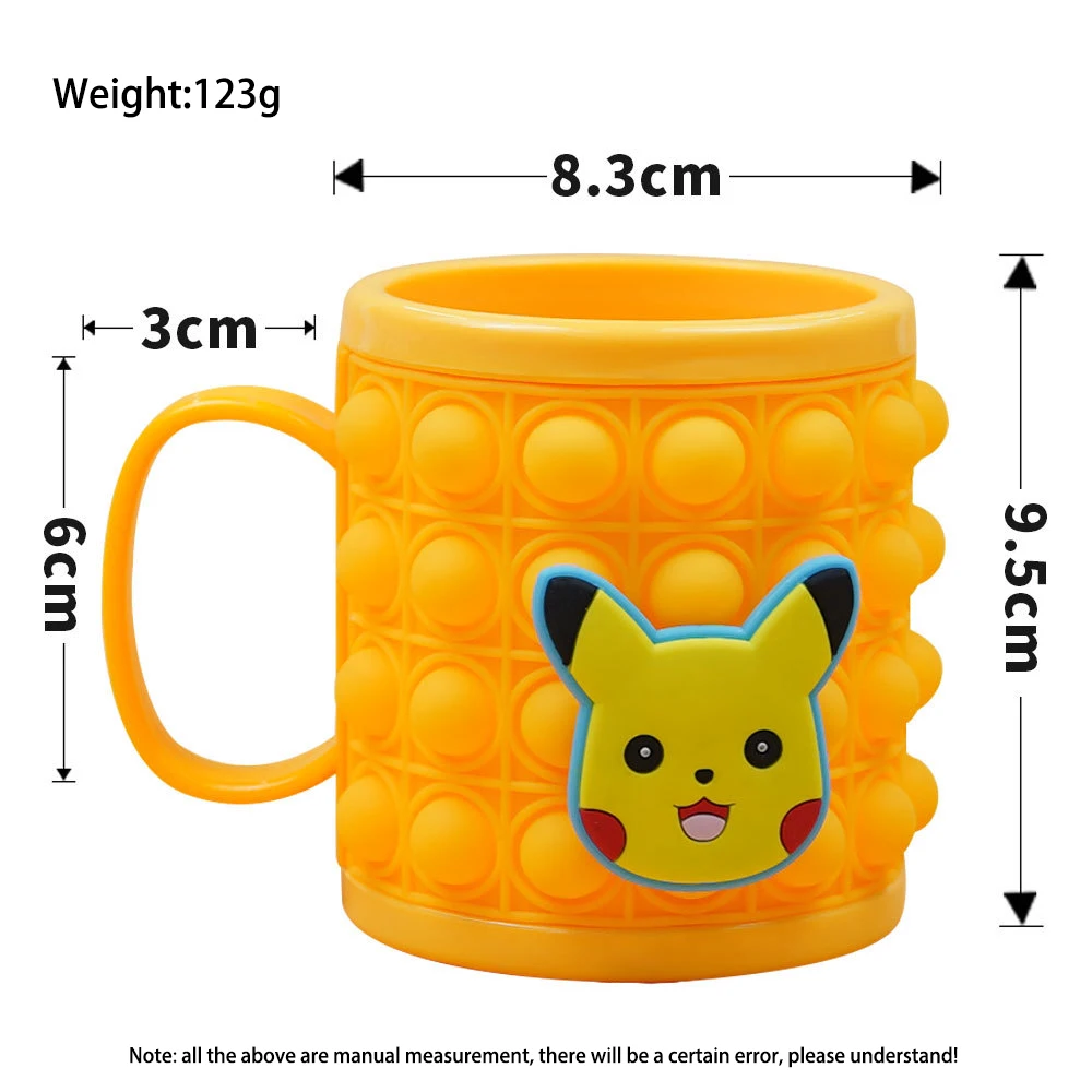 Силиконовая чашка для воды, 200-300 мл