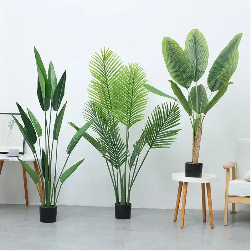 Artificial Fake Tree Plants Banana Garden Decoration Bonsai Tree Small ...