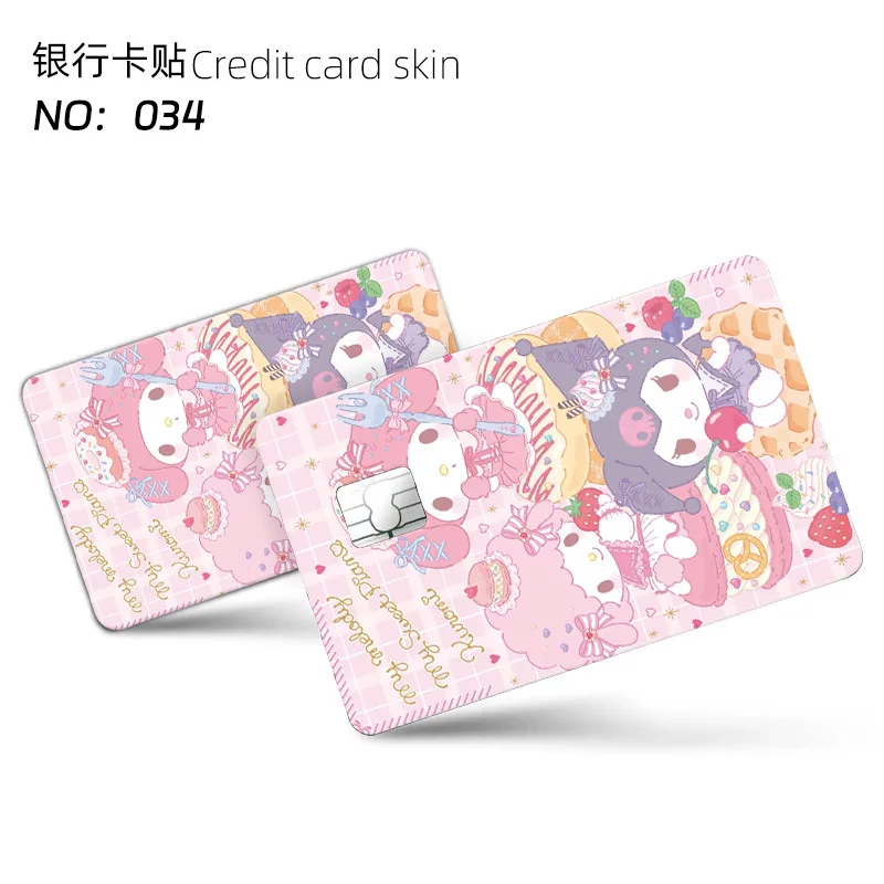 Debit Credit Card Sticker Custom Bank Card Brand Logo Printing Packaging Label
