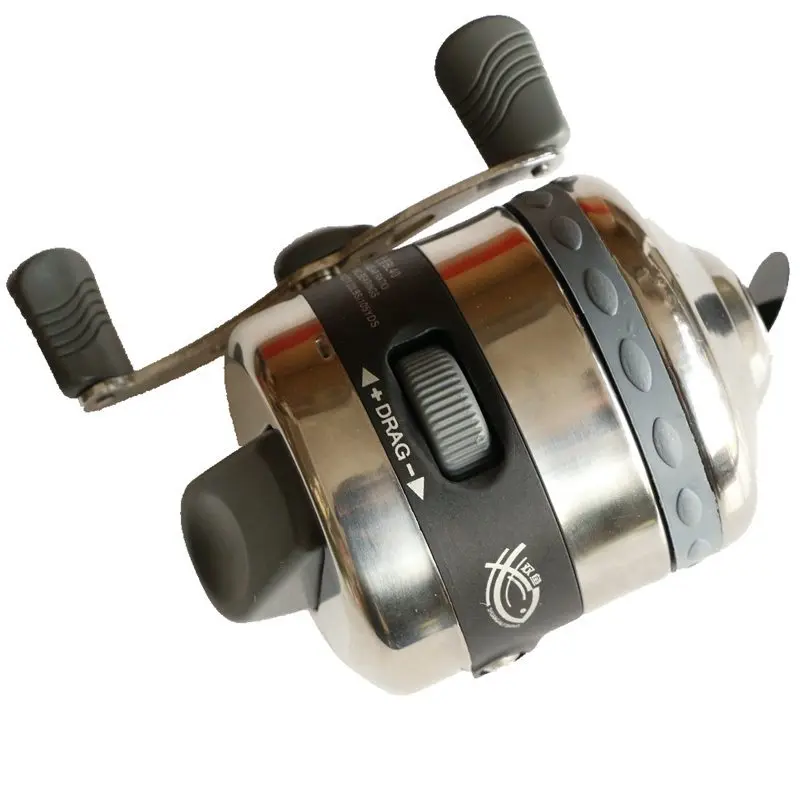 Large Fishing Reel Metal Stainless Steel Bl40 Built-in Closed Compound Bow Fishing  Reel Stainless Steel Rocker For Slingshot, मछली पकड़ने की रील - Sancta  Maria Ecommerce Private Limited, Bengaluru