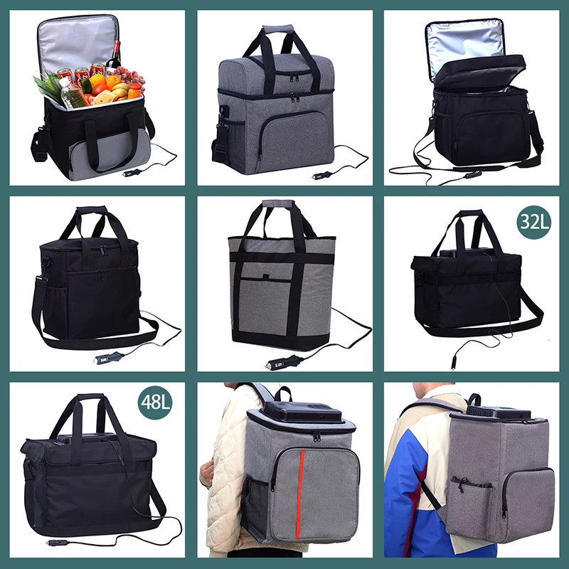 Waterproof Oxford Thermoelectric Iceless 12 Volt Cooler Portable Car