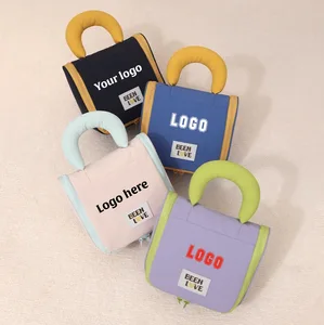 Custom Logo Print Service Women's Portable Large Capacity Travel Pouch Zipper Makeup Bags Eco-Friendly Nylon Cosmetic Organizer