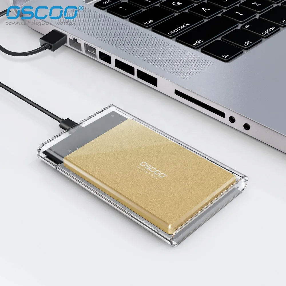 HDD SSD Enclosure Portable Case for Hard Drives