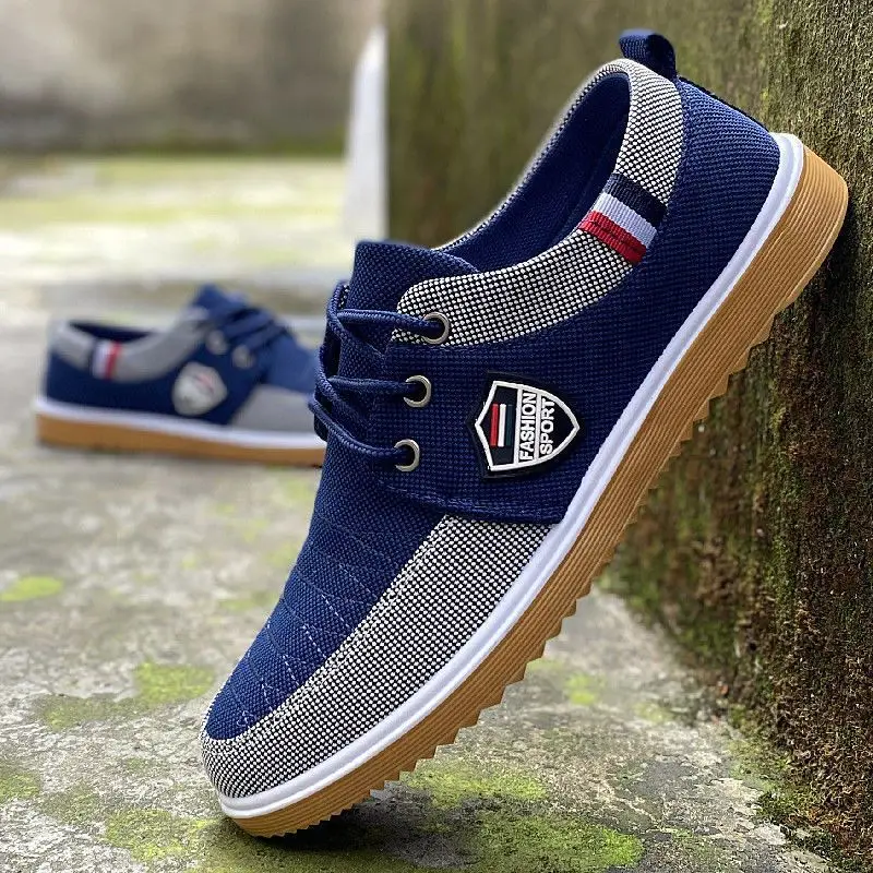 Shop Our New Design Cheap Rubber Sole Men's Canvas Shoes