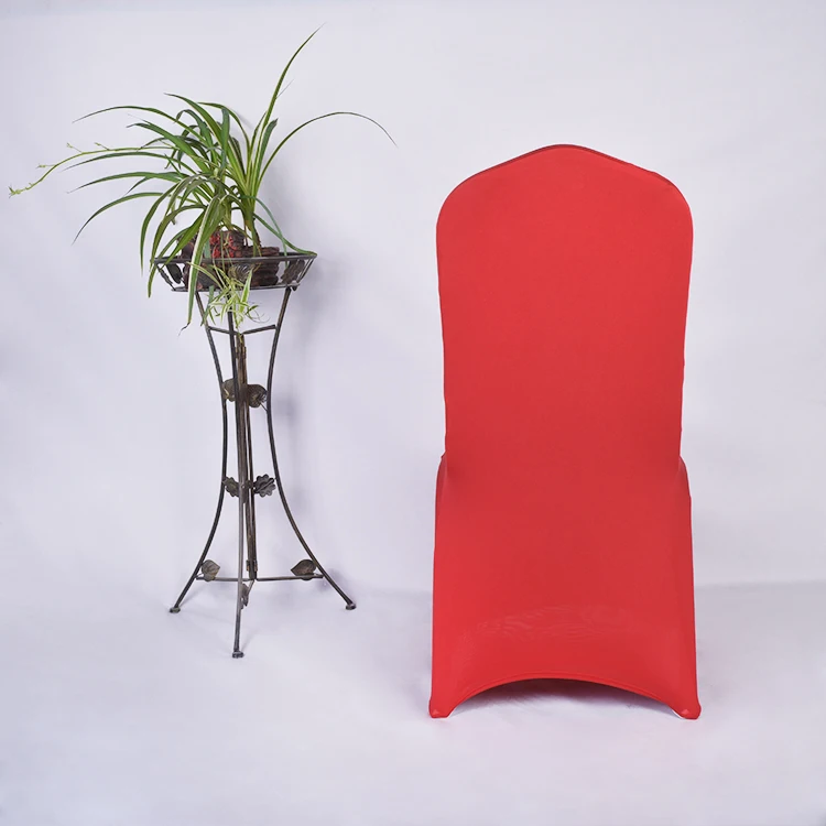 Custom Color Cheap Spandex Chair And Table Covers Stretch Chair Covers