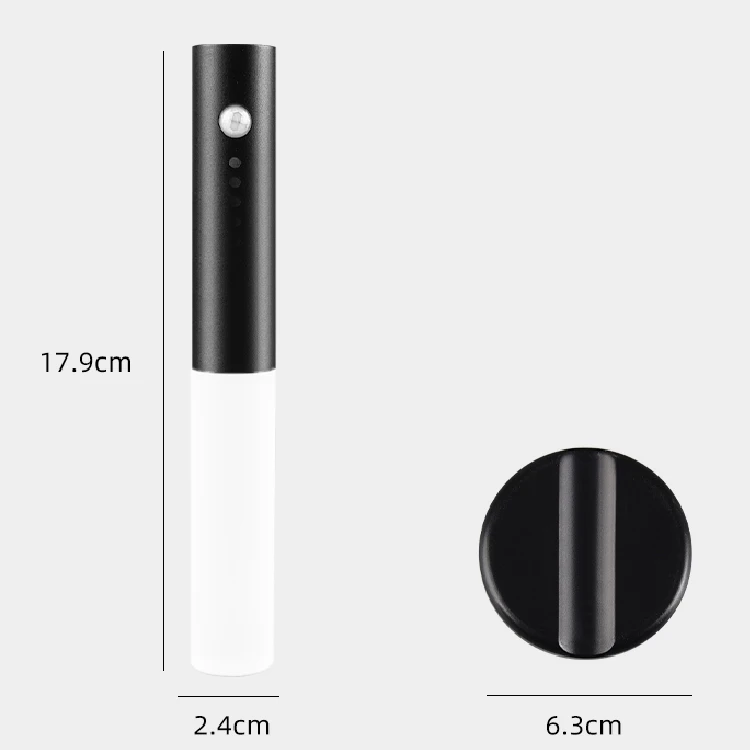 Многофункциональный беспроводной USB rechargeablem под кабинет PIR датчик движения со светодиодами для ночной свет для спальни домашнего освещения