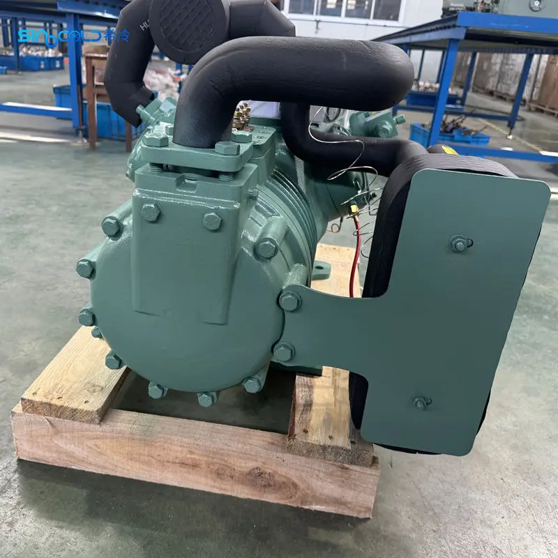 30HP Semi-hermetic Compressor Piston Compressor SC6WDS-30.2  Suitable for Cold Room 380-420V/3/50Hz 440-480V/3/60Hz R404