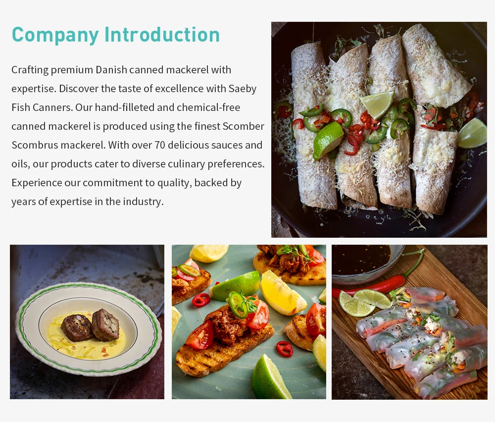 Fatty Acids Danish Canned Fillets In Sweet Soy Sauce Seafood Excellent