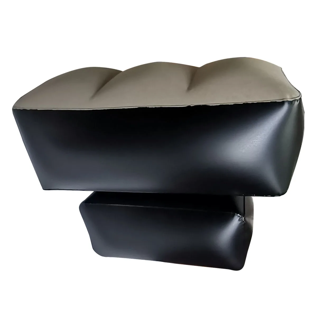 Лидер продаж Amazon, портативная ПВХ Флокированная воздушная подставка для ног, надувная подушка для ног для путешествий на самолете