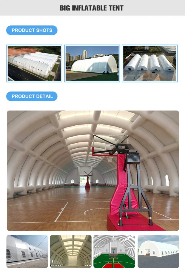 Factory Price 5 Man 6 Man 10 Man Inflatable Large Blackout Blow Up Air Beam Outdoor Toilet Showering Decontamination Tent factory