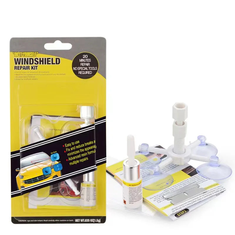 Quick Fix Windshield Repair Kit Automobile Tool Car Glass Repair Resin Glue