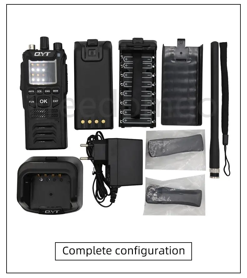 QYT CB-58 CB Wireless Intercom New Two Way Radio 10 Meters AM FM Radio  Hand-held Walkie-talkie Outdoor IPX-1 26.965-27.405mhz 4W