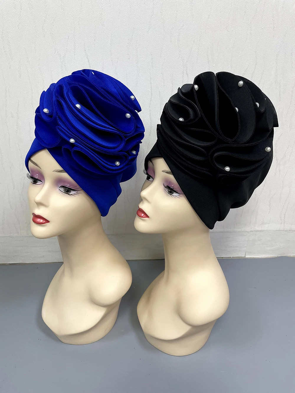 2022 New Designs Arab Head Scarf Wrap Cover Headscarf Big Flower Muslim