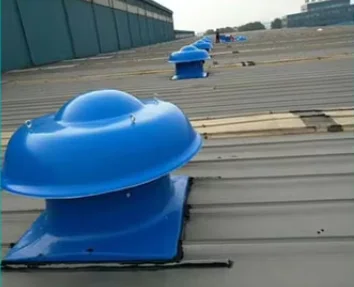 220V 800mm AC Smoke Extractor  Blue Cast Iron Stainless Steel AC Roof Fan Metal Fan Axial Flow Ventilation Fans