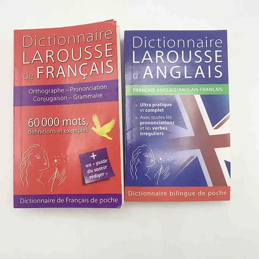 Custom Dictionary Printing Softcover Kid Educational Books Full Color Printed Oxford Dictionary for School