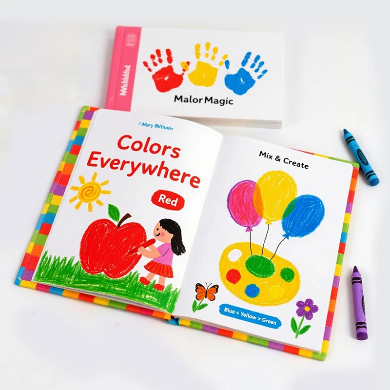 Wholesale Picture Early Learning Educational Child Baby Children Kids English Bed Time Story Book Hardcover Book Printing