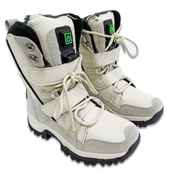 USB Rechargeable Battery Heated Boots Foot Warmer Heated Shoes for Skiing