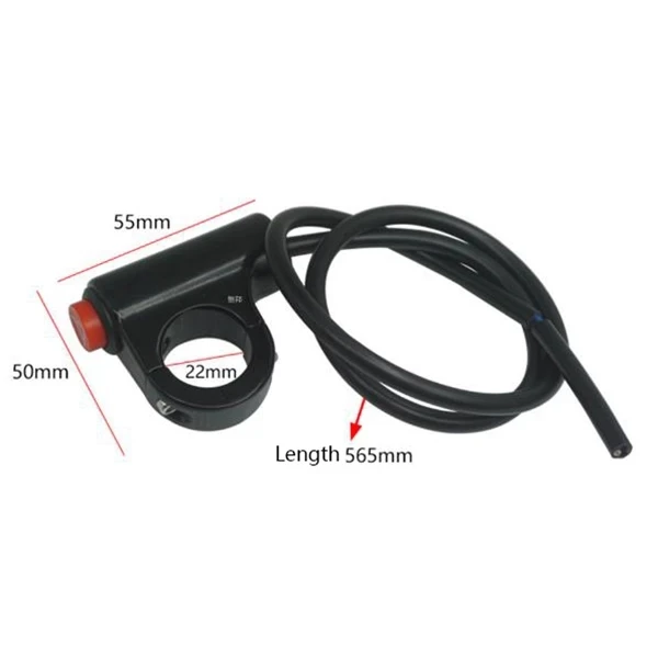 Кнопка переключателя аварийного света для мотоцикла двойная вспышка