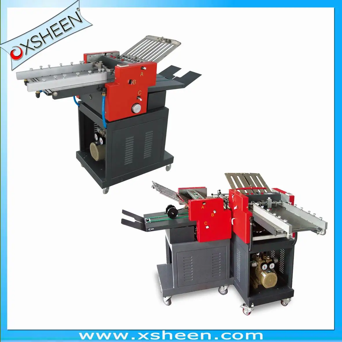 Four Accordion Folds/shutter Folds Type Paper Folding Machine A3
