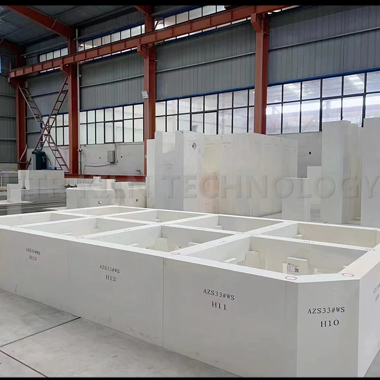 High Density AZS Blocks for Glass Furnace - Customized
