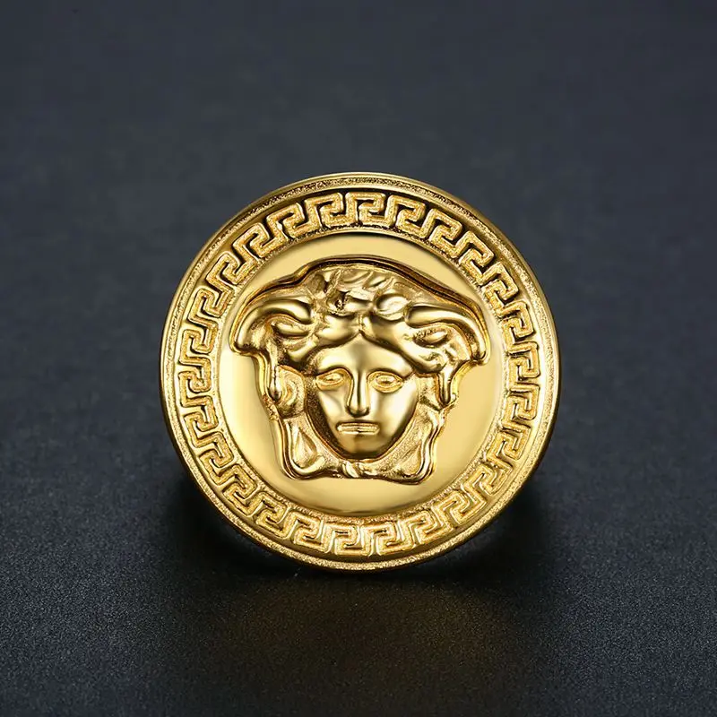 medusa ring 18k