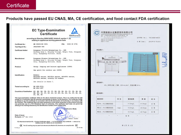 Easily Assembled And Cleaned 3 Burner+1 Side Burner Gas Grill With High Pressure Protection Device Stainless Steel Gas Grill