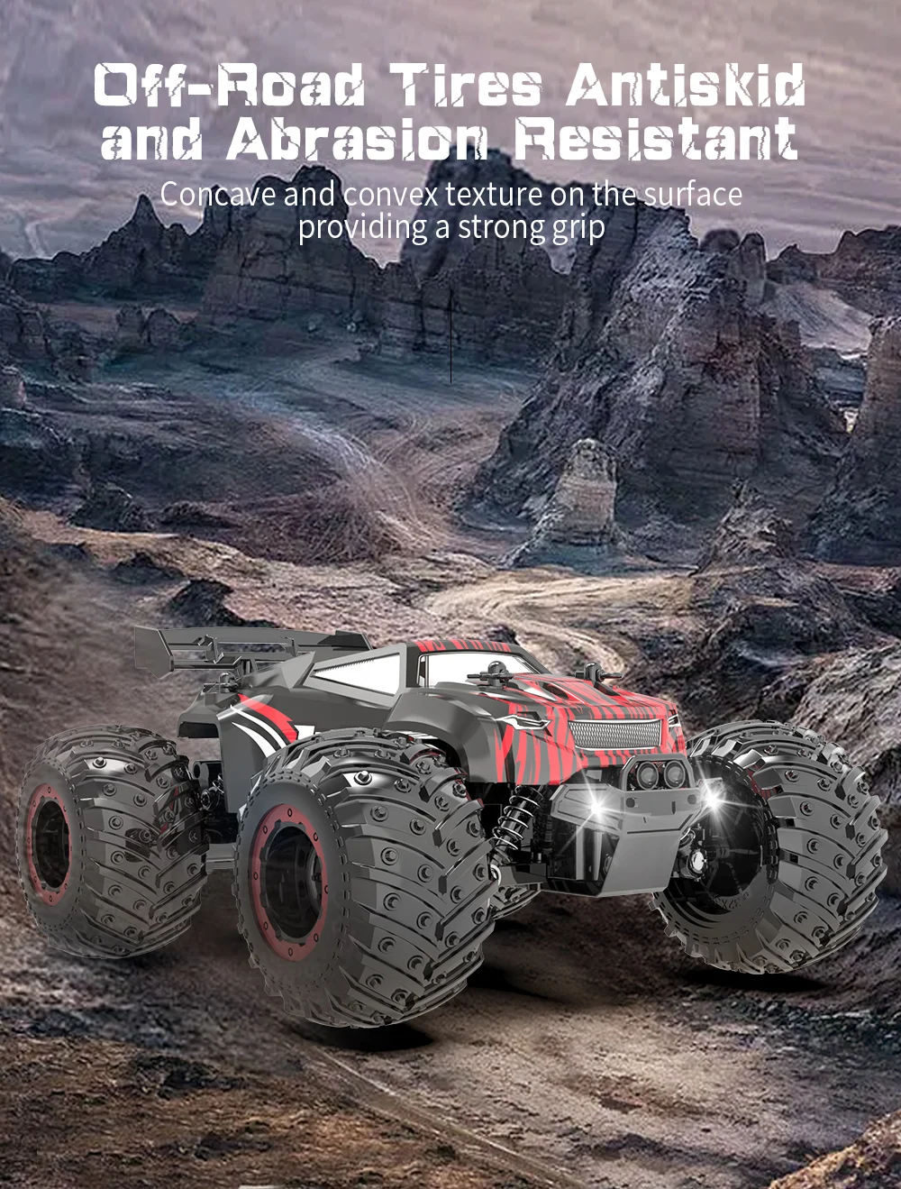 Wholesale JJRC Q105 Buggy Car 1:18 High Speed Cars 15km/h 2.4Ghz Double Motors Drive Climbing RC Off Road Drift Vehicle Toy