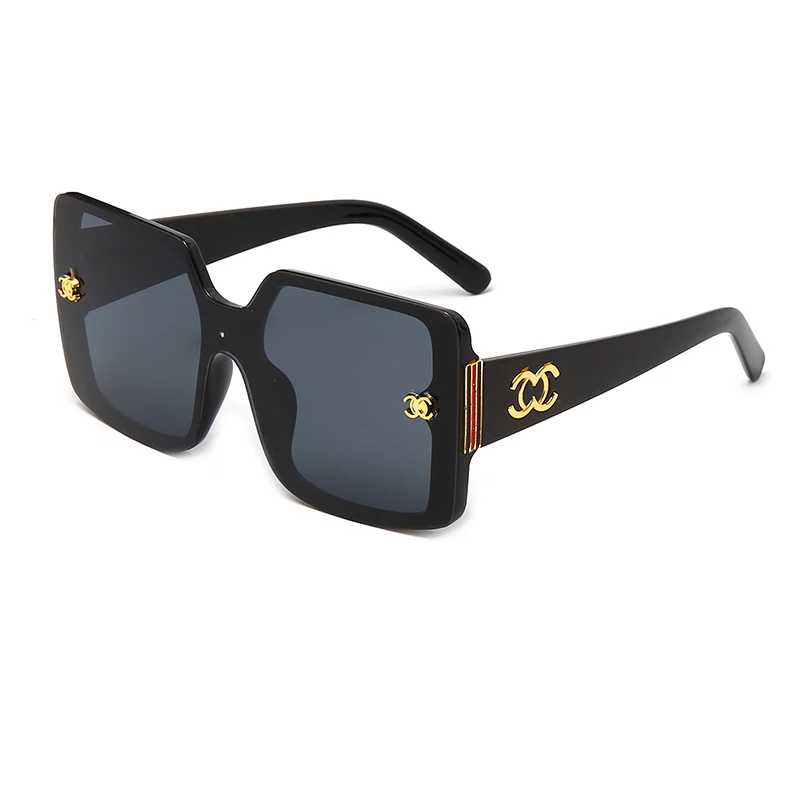 metal frame square sunglasses